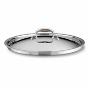 Pokrov za lonec CON CUORE, 22 cm, srebrna, baker, Ruffoni