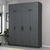 Hanah Home Garderober Kale-5173, 180x235x52 cm, Antracit