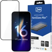 3MK Apple iPhone 16 Plus - 3mk HardGlass Max črna