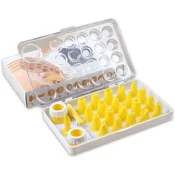 Komplet slaščičarskih nastavkov 21 kosov + 2 x adapter + čopič