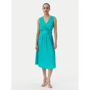 Liu Jo Cocktail obleka WA5176 T5973 Modra Regular Fit