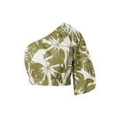 Lanena bluza Abercrombie & Fitch