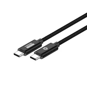 shumee Conceptronic ETTA02B12 USB-C 3.2 Gen 2 kabel 1,2 m črne barve