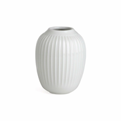 Bele keramična vaza Kähler Design Hammershoi, višina 10 cm
