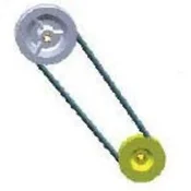shumee Zebra KOMPLET POGONSKEGA SISTEMA ZA TRAK ZXP3, P1031925-023