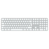 Tipkovnica Apple - Magic Keyboard, Touch ID, s brojkama, BG, bijela