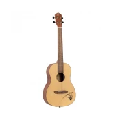 Ukulele Bariton Bonfire serija D-G-B-E RU5-BA Ortega