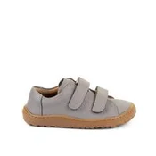 Otroške barefoot superge FRODDO BAZE LEATHER D-VELCRO sive - 32