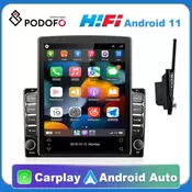 Podofo 2din Android Car Radio 2DIN Car Multimedia Video Player GPS Autoradio For 2 DIN Volkswagen Nissan Universal Car Stereo