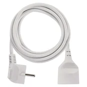 Podaljševalni kabel - konektor, 3 m, bel
