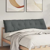 Jastuk za leda Tamno siva 180 x 19 x 50 cm tkanina