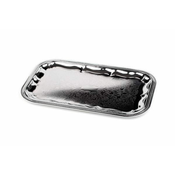 APS Servirni pladanj / 53x32cm /srebrn/Party