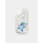 Sinsay - Futrola za iPhone 15 Stitch - srebro
