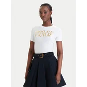 Versace Jeans Couture Majica 80HAHT00 CJ03T Bela Slim Fit