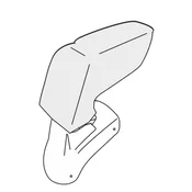 Armrest Fiat 500L Living 2012-2017 (adapter only)