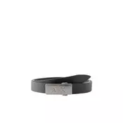 ARMANI EXCHANGE Pas črna/srebrna