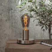 STAR TRADING LED žarnica z žarilno nitko ST64 E27 3W 1800K dimljeno steklo