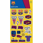 FC BARCELONA NALEPKE OKRASNE LOGO 10X19 1 LIST