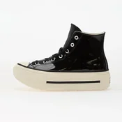 Sneakers Converse Chuck Taylor All Star Lift Double Stack Platform Patent Leather Hi Black/ Egret/ Black EUR 41