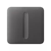 Ajax Systems 98610.257.GR1 Stenski gumb SoloButton (dimmer) - pametno upravljanje osvetlitvijo - siva