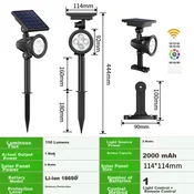 Intelamp Solarni projektor,3W