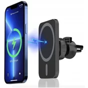 Auto punjac QI 15W Magsafe držac za telefon