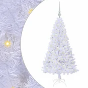 Vidaxl Umestno božično drevo med 150 LED Bela 120 cm PVC in jeklo