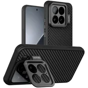 Nillkin Ovitek za Xiaomi 15, oklep , ohišje CarboProp, za Magsafe, črn