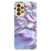 Silikonski prozorni ovitek za Samsung Galaxy A33 5G A336 - Iridescent bubbles