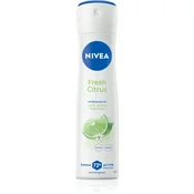 Nivea Fresh Citrus 48h antiperspirant deodorant v spreju 150 ml za ženske