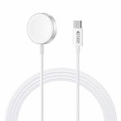 POLNILEC TECH-PROTECT ULTRABOOST MAGNETIC CHARGING TYPE-C CABLE 120CM APPLE WATCH WHITE