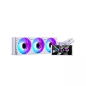 PHANTEKS Glacier One 360MPC LCD AiO tekoče hlajenje (360mm, LCD zaslon, beli)