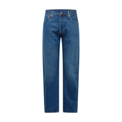 LEVIS Kavbojke 501 LEVIS®ORIGINAL FIT MED INDIGO - FLAT FINISH, modra