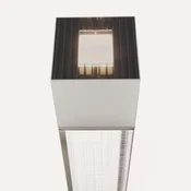 Artemide Mimesi LED talna svetilka, ki jo je mogoče upravljati z aplikacijo - Dnevna soba/jedilnica - Dizajn - aluminij, prozoren - Kovina