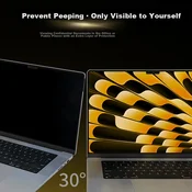 Llano Magnetna privacy folija za ekran za Apple MacBook Air 15.3 M5, A3448