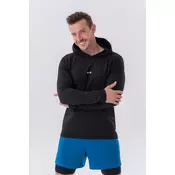 NEBBIA Muška majica dugih rukava Hoodie Black