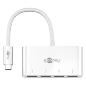 Goobay USB-C na 3x USB 3.0 A bel USB hub