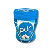 Žvečilni gumi PÜR Xylitol, poprova meta, 50 kosov