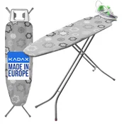 KADAX Likalna deska 120x38 cm široka namizna zložljiva držala za likalnik, (5000351456)