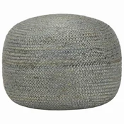 Vidaxl Ročno izdelan tabure 45x30 cm juta