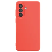 AVIZAR Mehak Soft-Touch silikonski ovitek za Galaxy A57 serija Fast Cover, Oranžna, (5000274966)