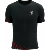 Compressport Racing SS Tshirt M Black/High Risk Red L