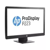 HP LED 21.5" ProDisplay P223 Full HD - X7R61AA  21.5", VA, 1920 x 1080 Full HD, 5ms