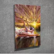 Wallity Dekorativna slika na platnu, 30x40cm, Šarena