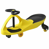 BoboCar Avto brez pedalov z gumijastimi kolesi - rumena barva