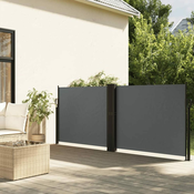 Uvlaciva bocna tenda 140 x 1000 cm antracit