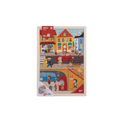 Apli Drvene puzzle - Grad