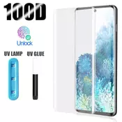 UV 100D kaljeno zaščitno steklo za Samsung S20 Ultra
