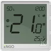slomart Internetni termostat, ENGO EONE-230W vgradni, dnevni, ZigBee, bel, 230V