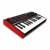 AKAI Professional MPK Mini MKIII, 25-Key USB MIDI Keyboard Controller with 8 Back-Lit Drum Pads